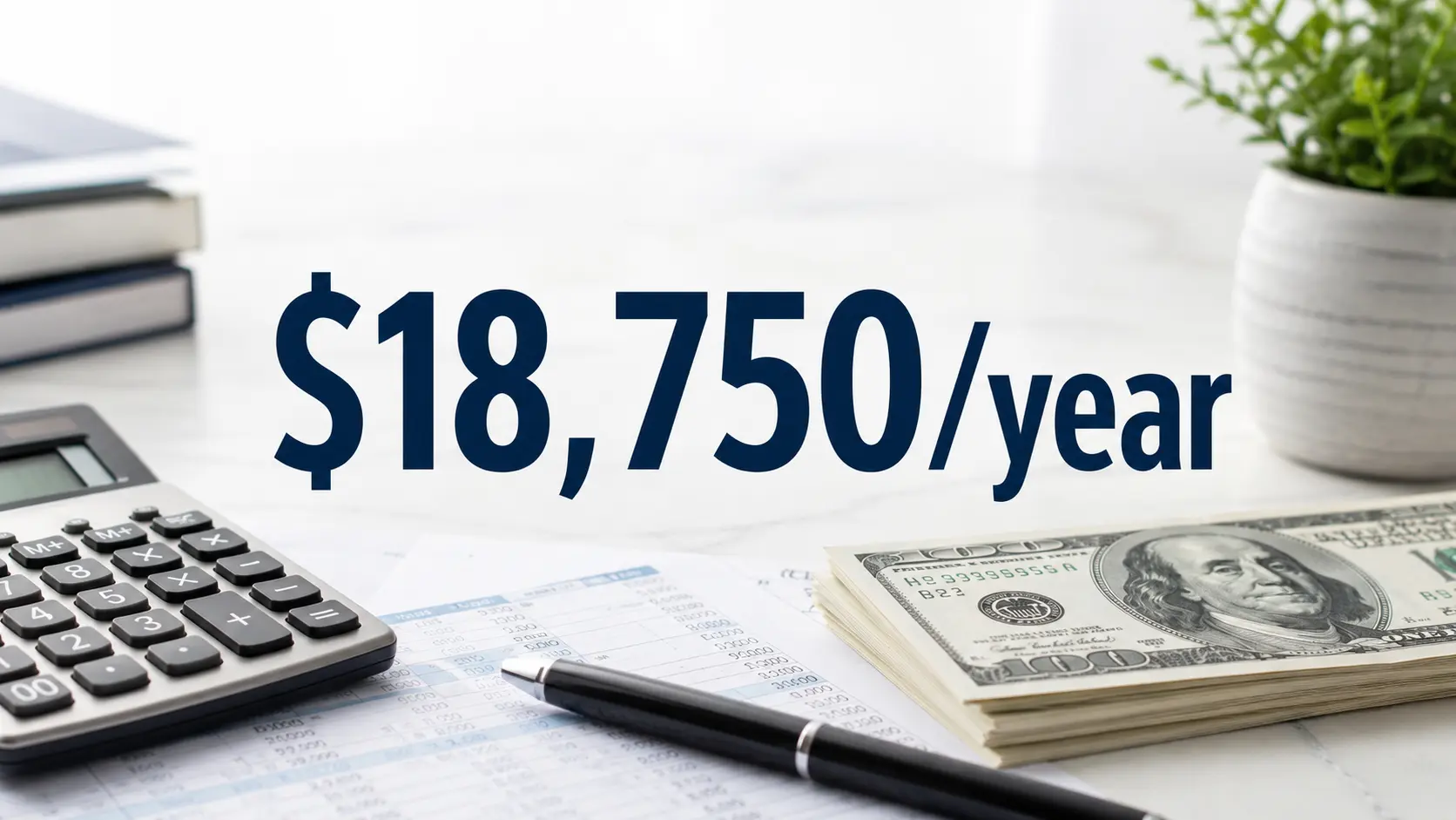 $18,750/year figure